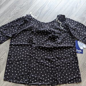 Keds Women's Blouse Heart Print